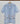 jamdani organic cotton shirt in light blue