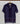 jamdani organic cotton shirt in dark blue