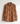 valea hand-woven cotton long sleeve shirt in terracotta brown
