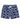 buti hand-printed shorts in blue